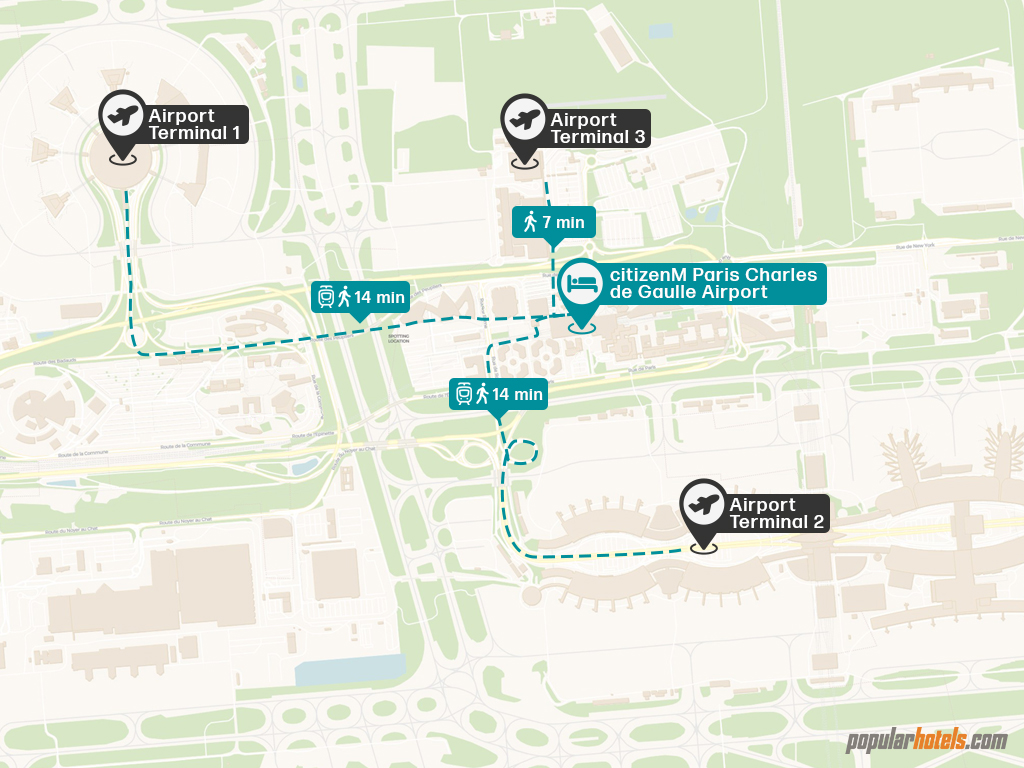 CitizenM Paris Charles de Gaulle Airport