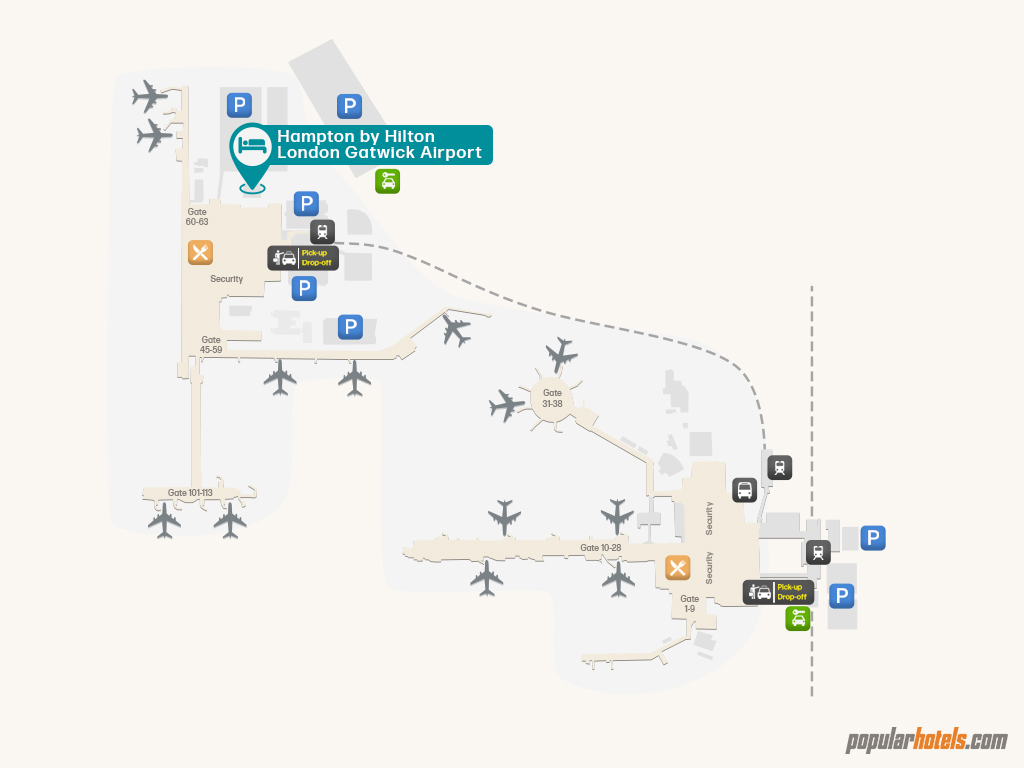 Hampton by Hilton London Gatwick Airport