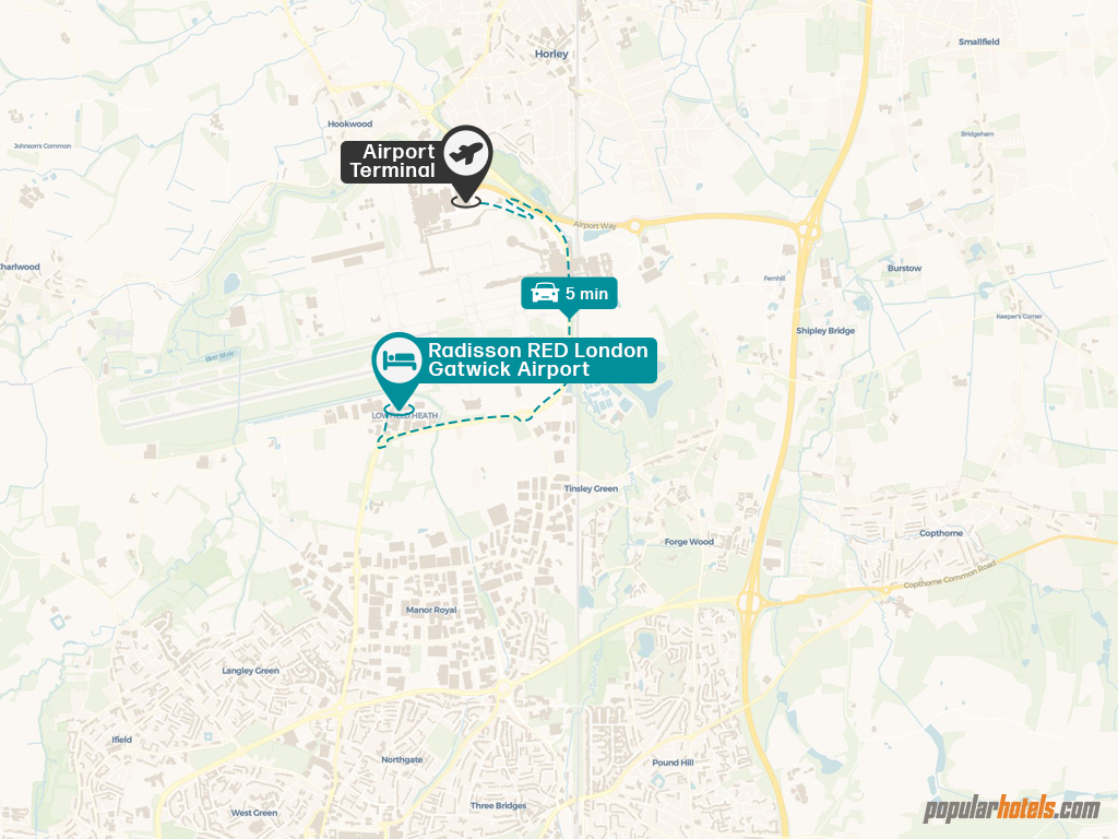 Radisson RED London Gatwick Airport