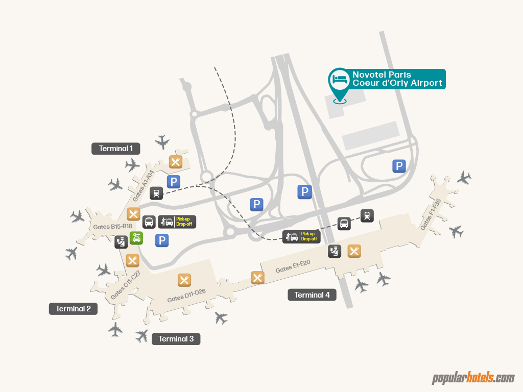 Novotel Paris Coeur d'Orly Airport